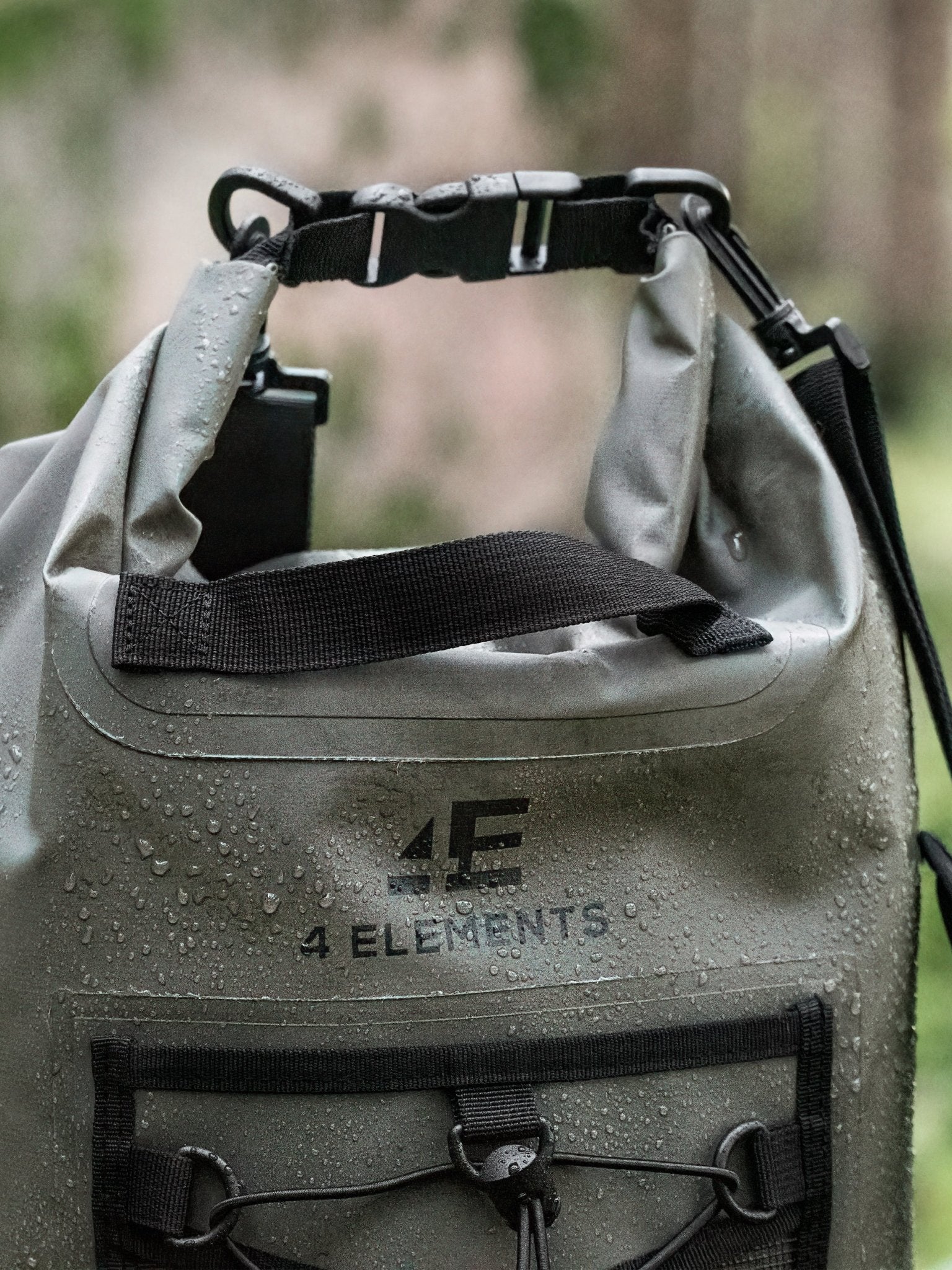 4 Elements - Waterproof bag and Dry Bag Roll Top waterproof Rucksack, Wet bag & Hiking, waters sports or camping bag, 20L drybag