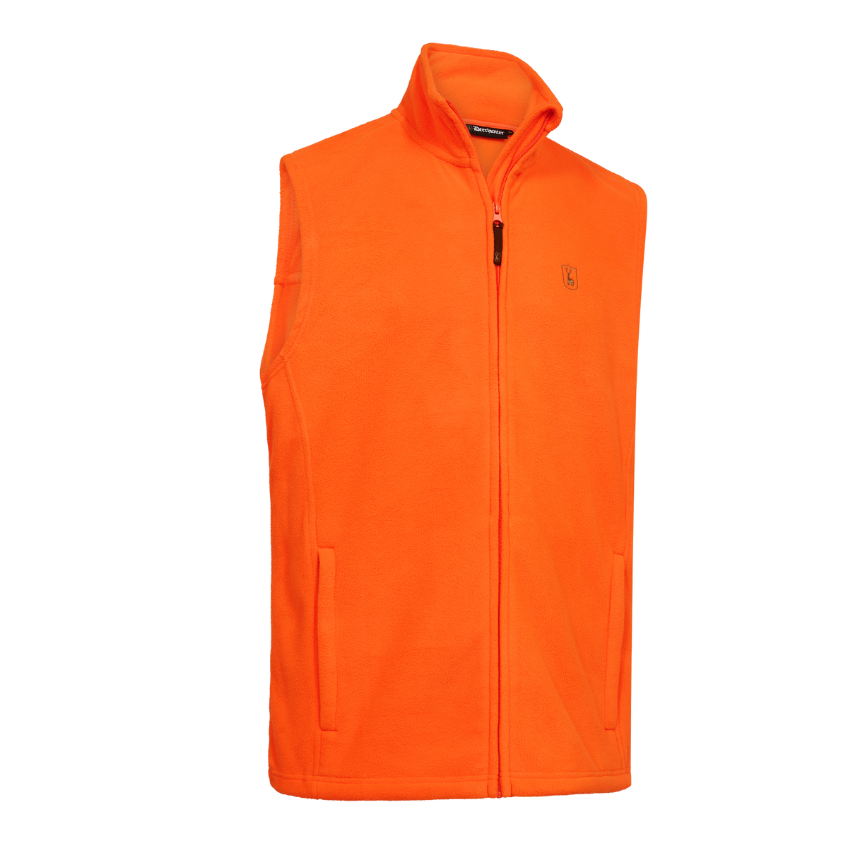 Deerhunter ATLAS Light Fleece Waistcoat In Safety Orange