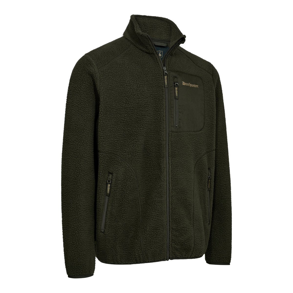 Deerhunter Atlas Fleece Jacket in Forest Green