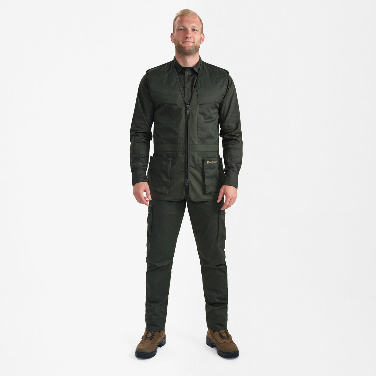 Deerhunter Atlas Shooting Waistcoat In Timber