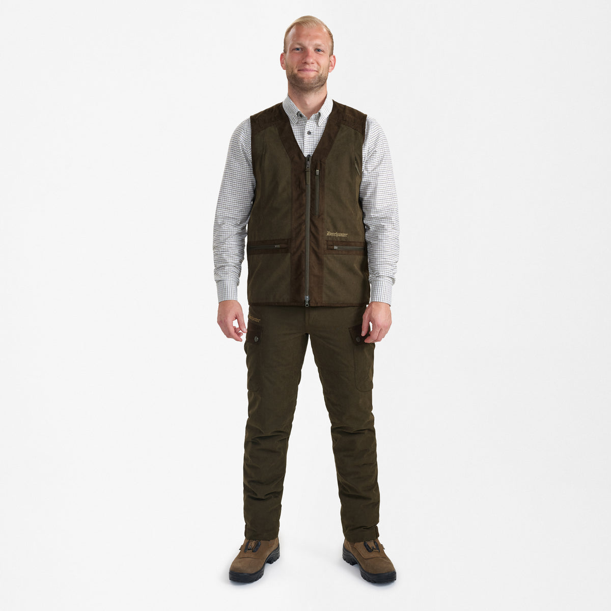 Deerhunter EAGLE Waistcoat In Tarmac Green
