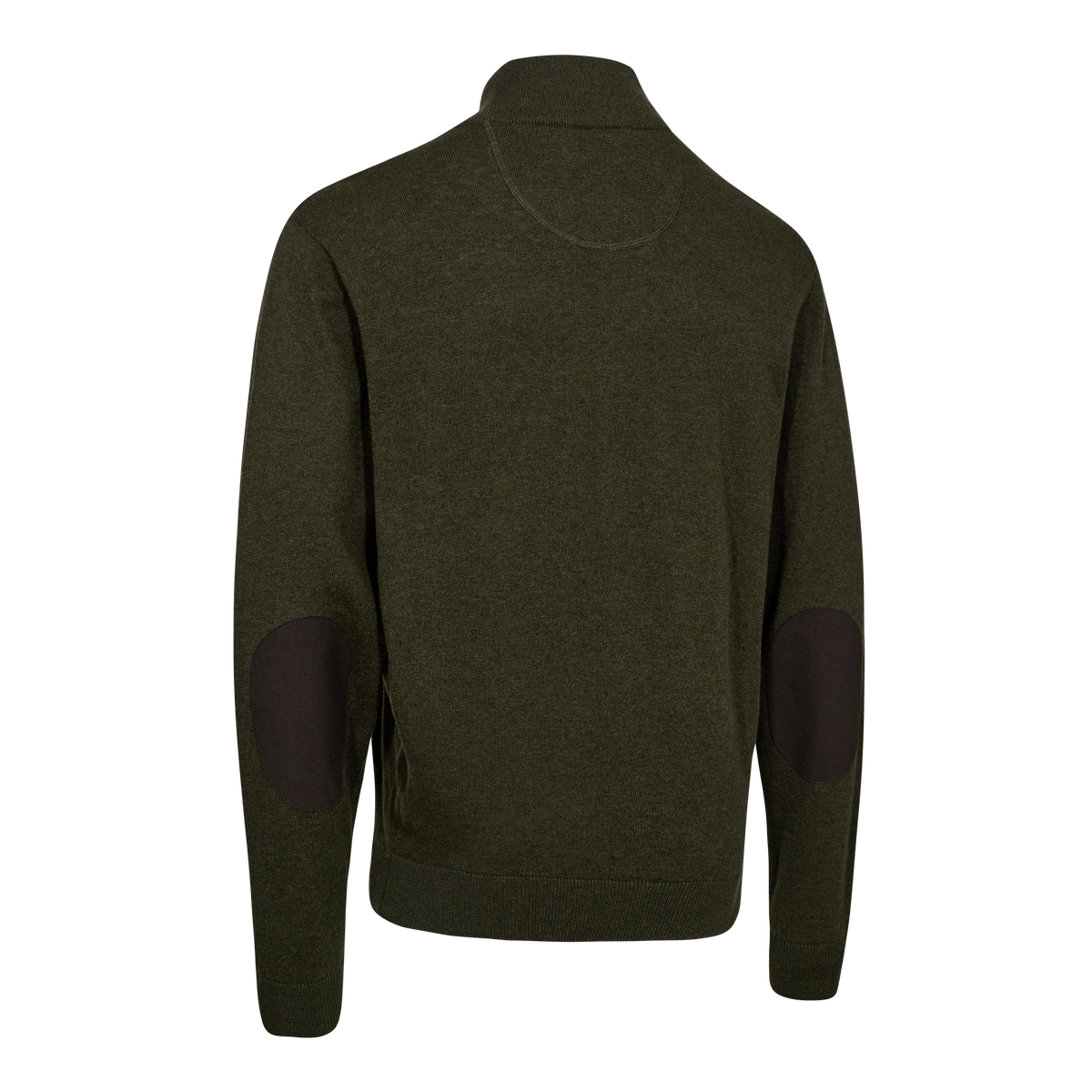 Deerhunter HARRINGTON ½-Zip Knit In Forest Ember Melange