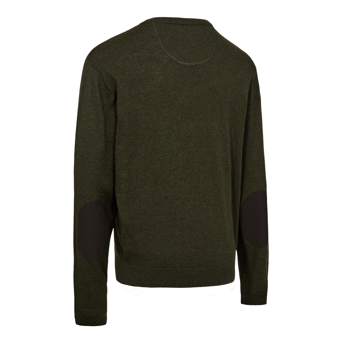 Deerhunter HARRINGTON O-neck Knit In Forest Ember Melange