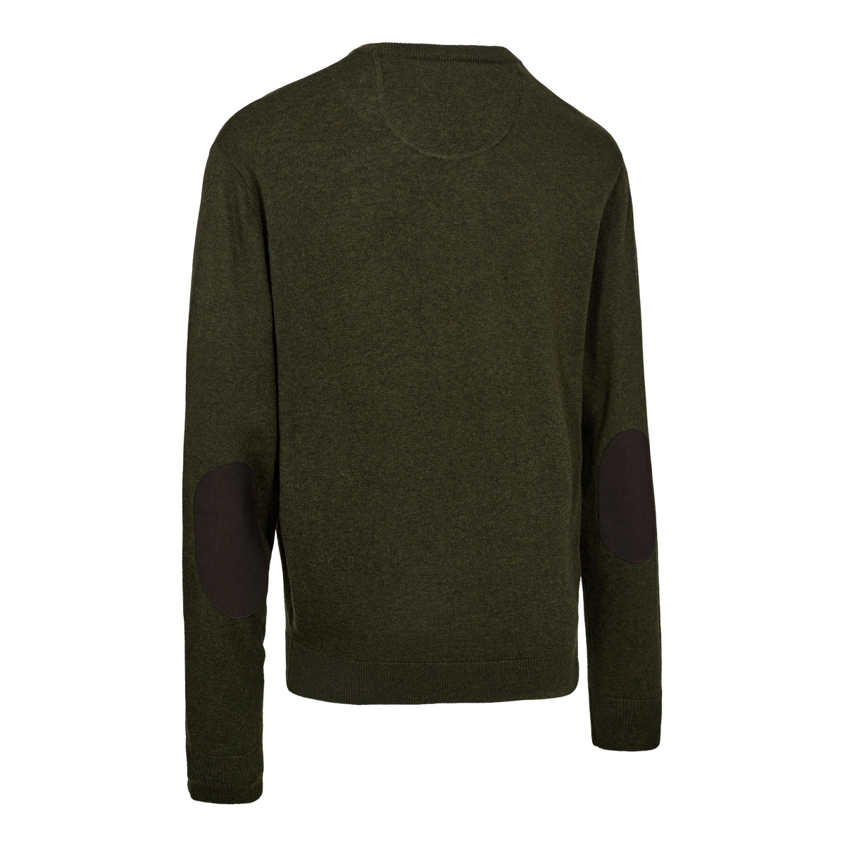 Deerhunter HARRINGTON V-neck Knit In Forest Ember Melange