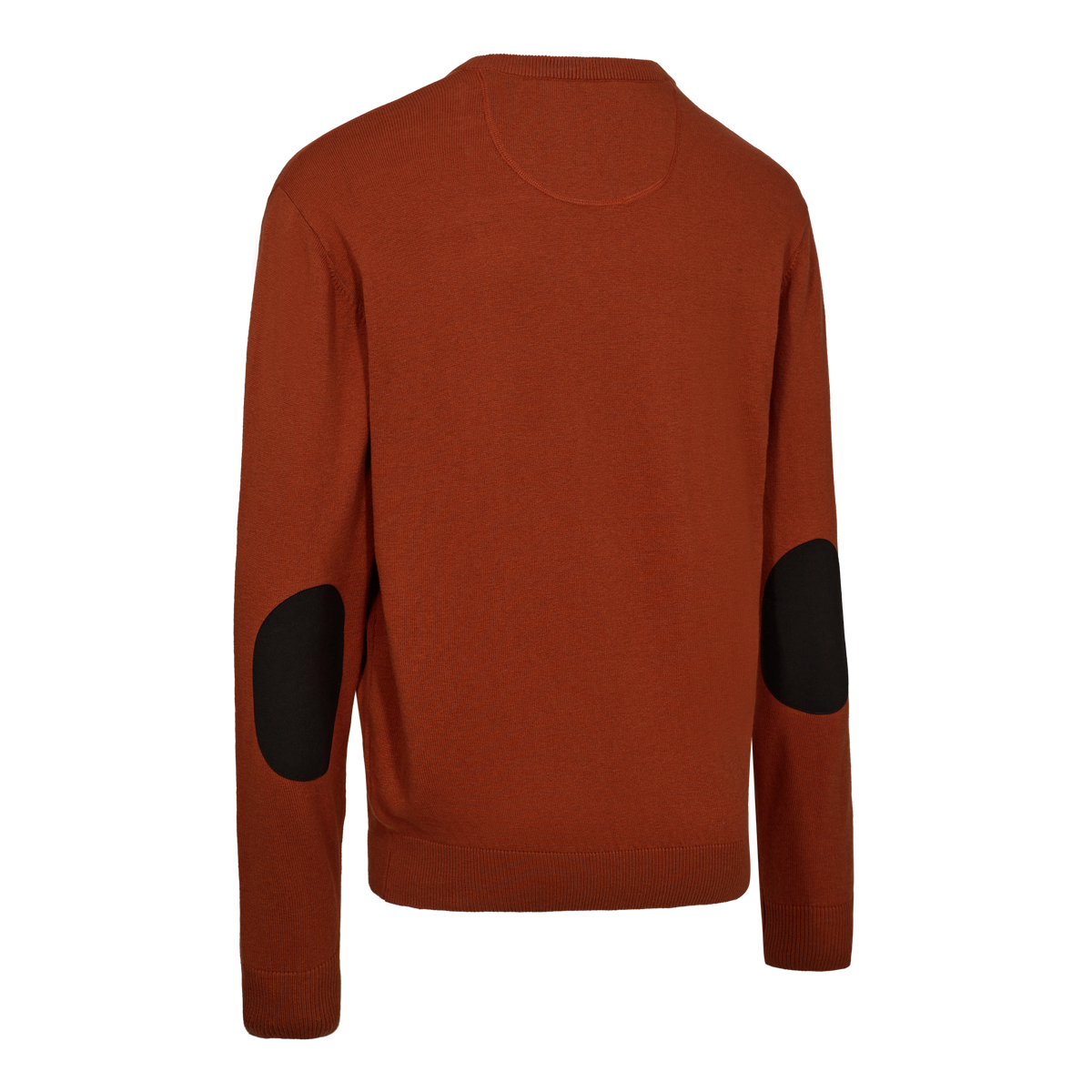 Deerhunter HARRINGTON V-neck Knit In Oak Rust Melange