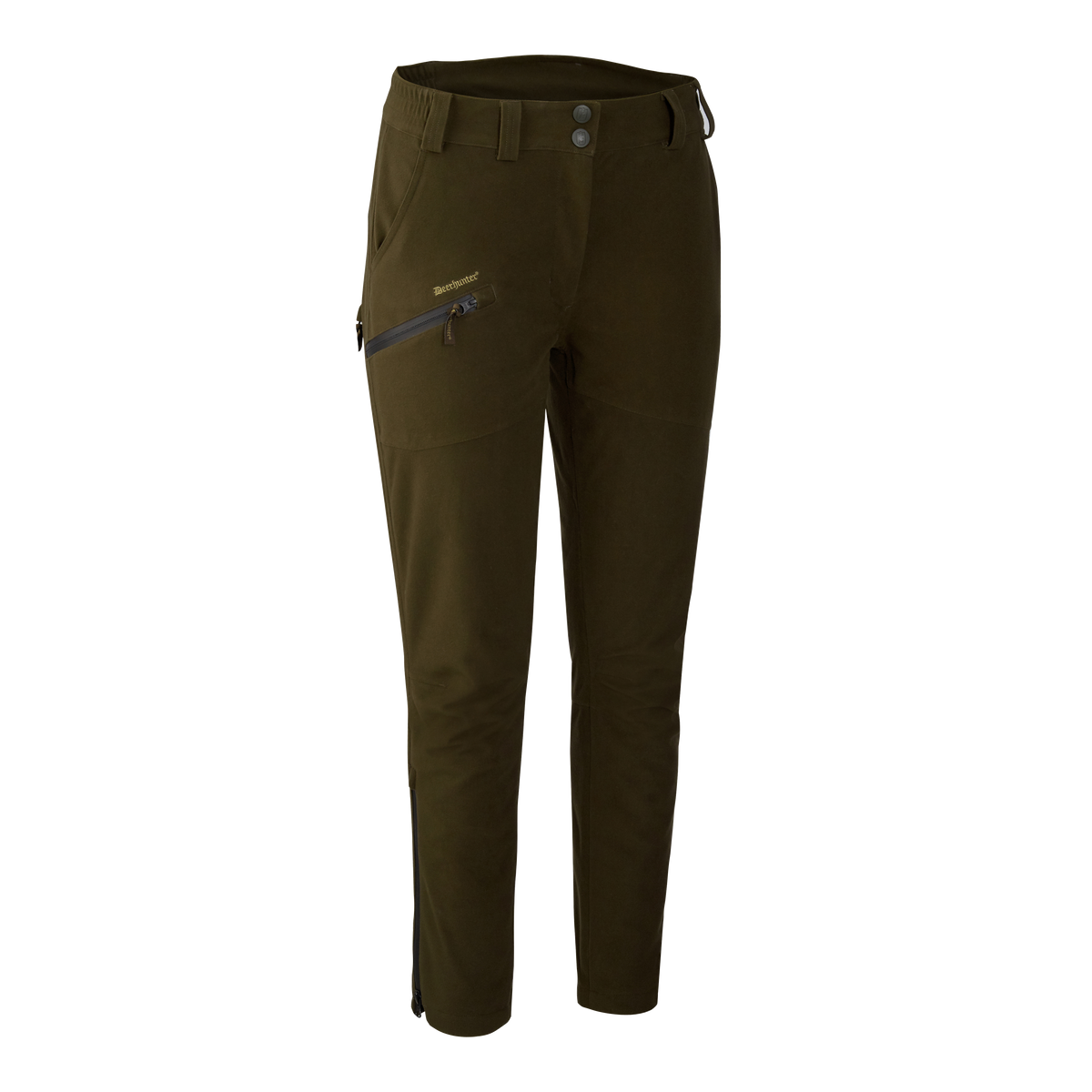 Deerhunter Lady Gabby Boot Trousers In Peat