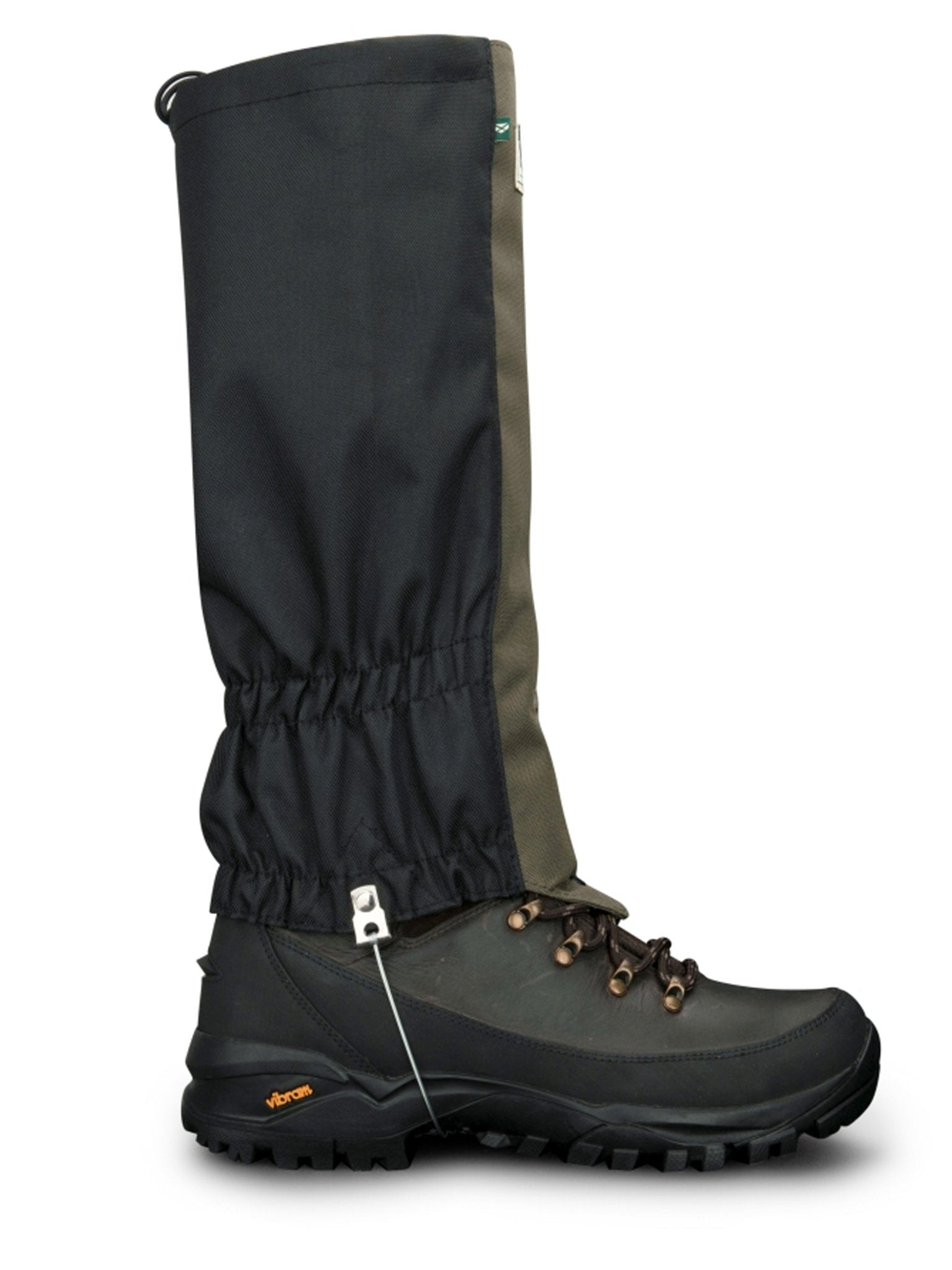 Hoggs of Fife - Waterproof Boot Gaiter / oxford Gaiters in Green/Black