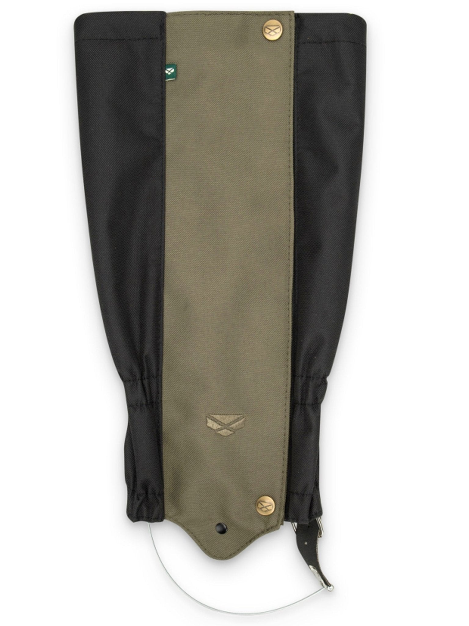 Hoggs of Fife - Waterproof Boot Gaiter / oxford Gaiters in Green/Black