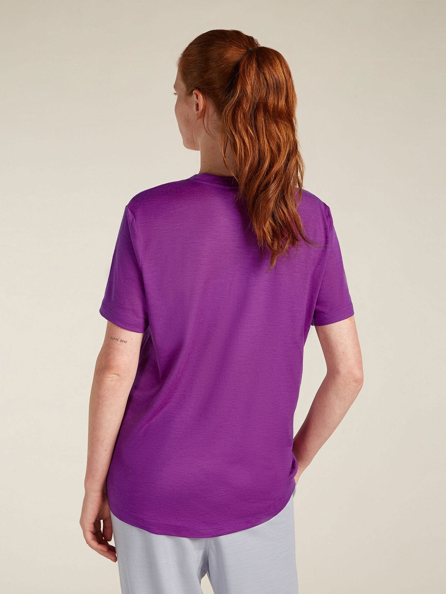 Icebreaker - Icebreaker Womens Merino 150 Tech Lite Short Sleeve Relaxed ladies T-Shirt