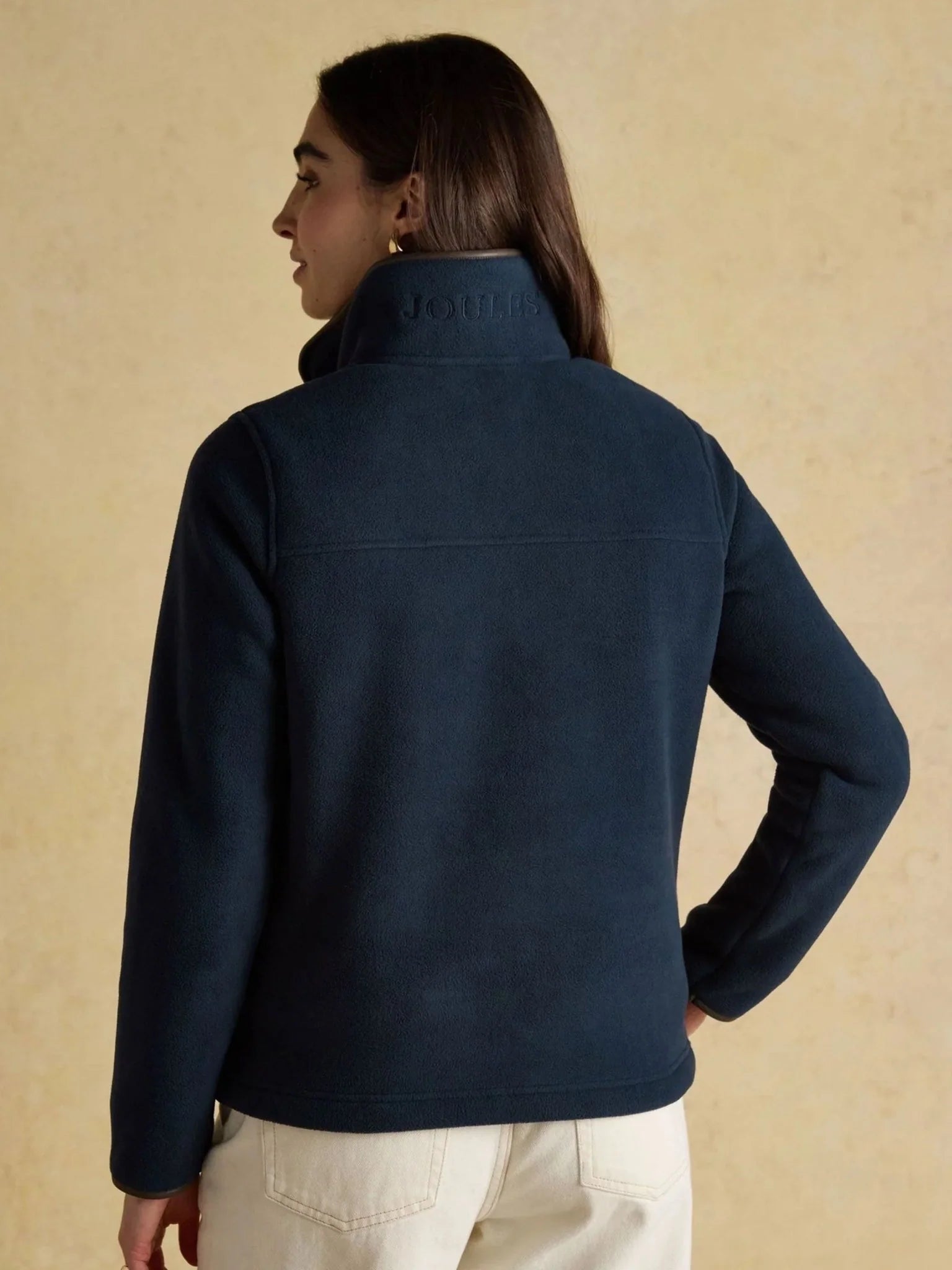 Joules - Heritage womens 1/4 Zip - Ladies fleece quarter zip with pockets