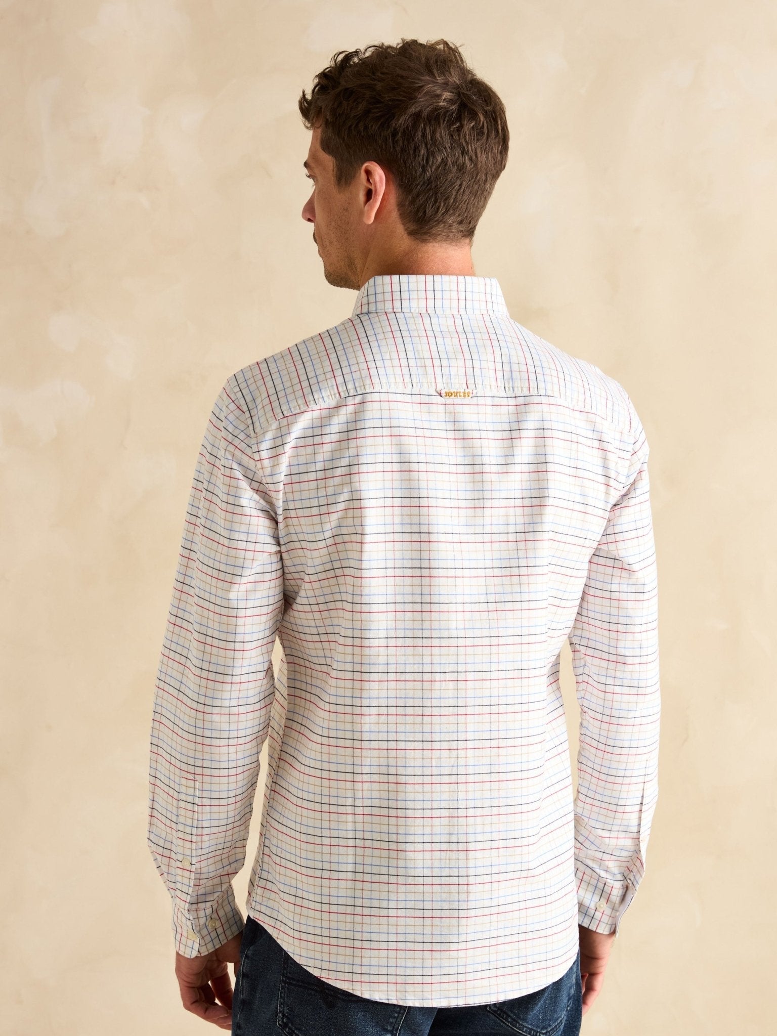 Joules - Joules Welford Mens Shirt - Cotton Long Sleeve Check Shirt