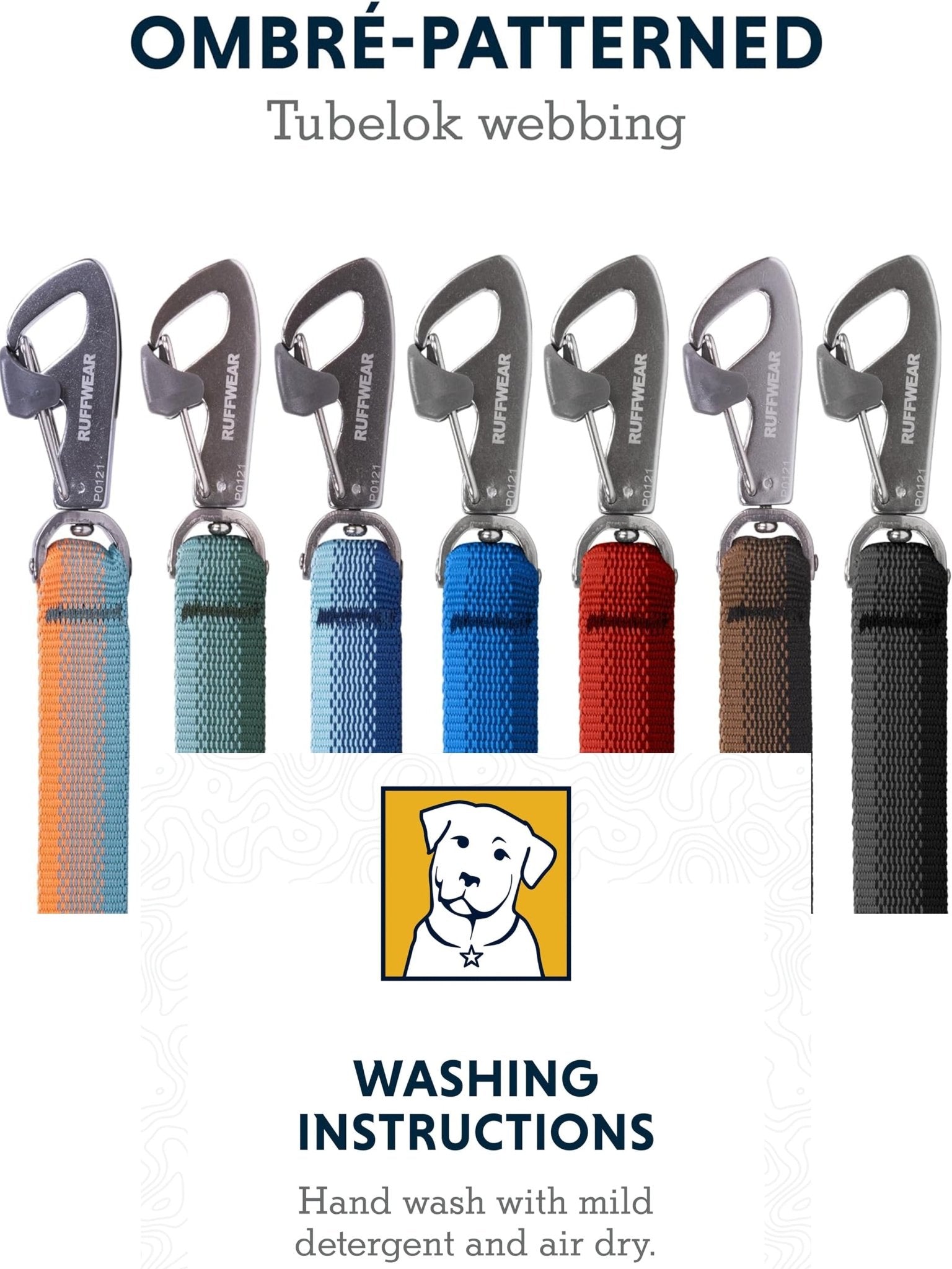 Ruffwear - Front Range Dog Lead, 5 ft Leash with Padded Handle for Everyday Walking