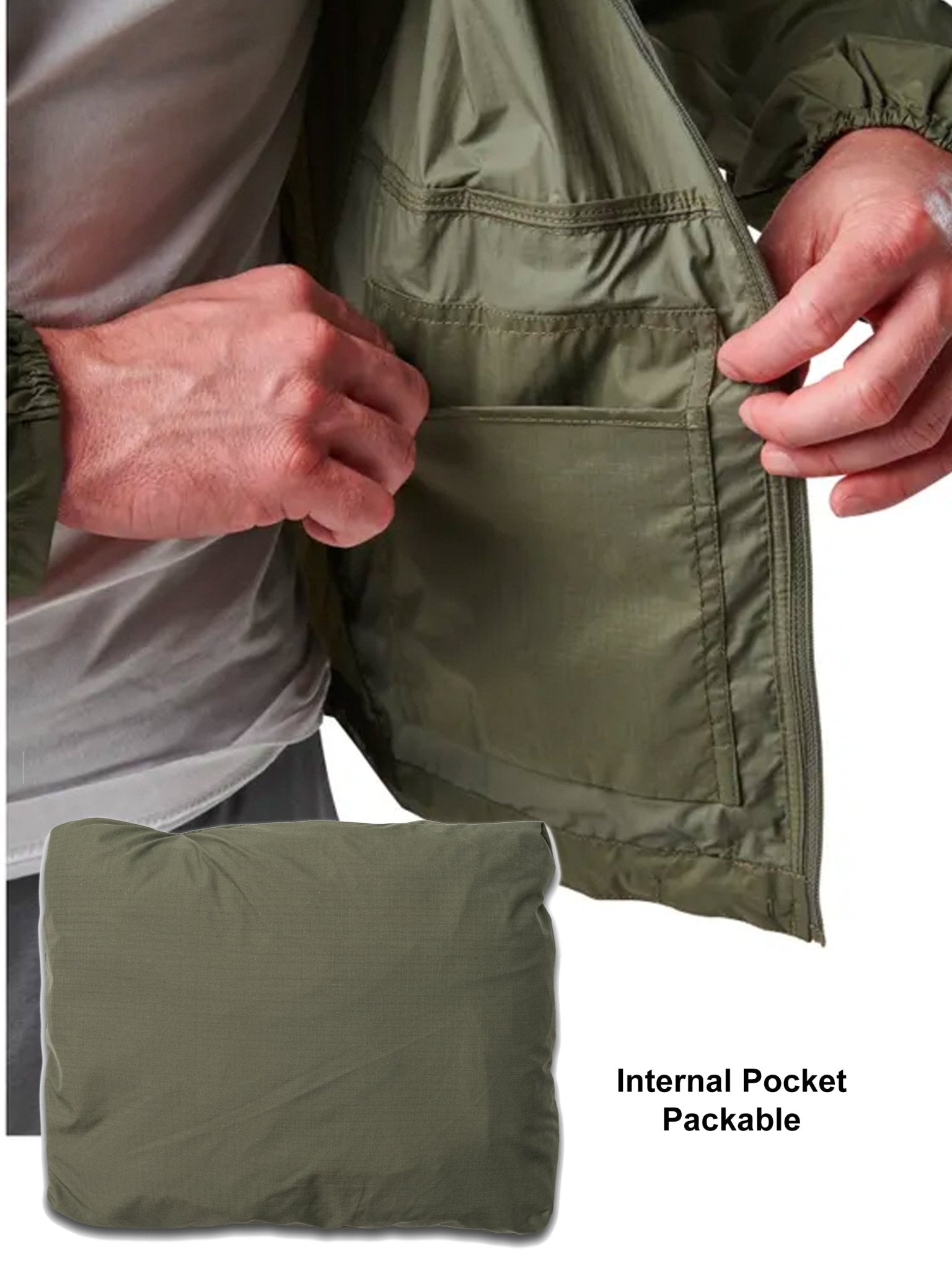 5.11 Tactical - PT - R PACKABLE JACKET - Nylon Mini Ripstop - Style 82140