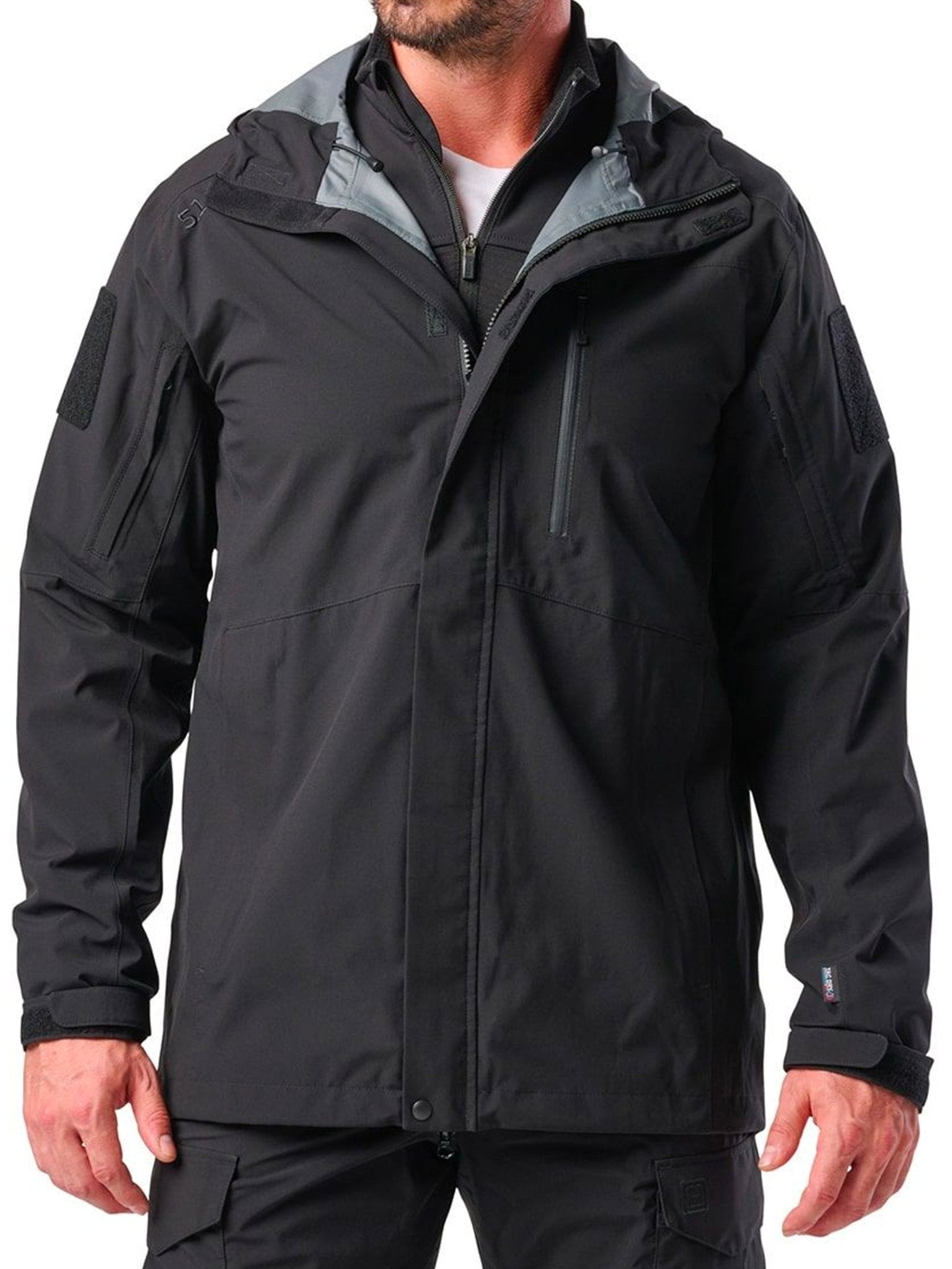 5.11 Tactical - Waterproof & Breathable Force Rainshell Jacket - EN 343 Certified