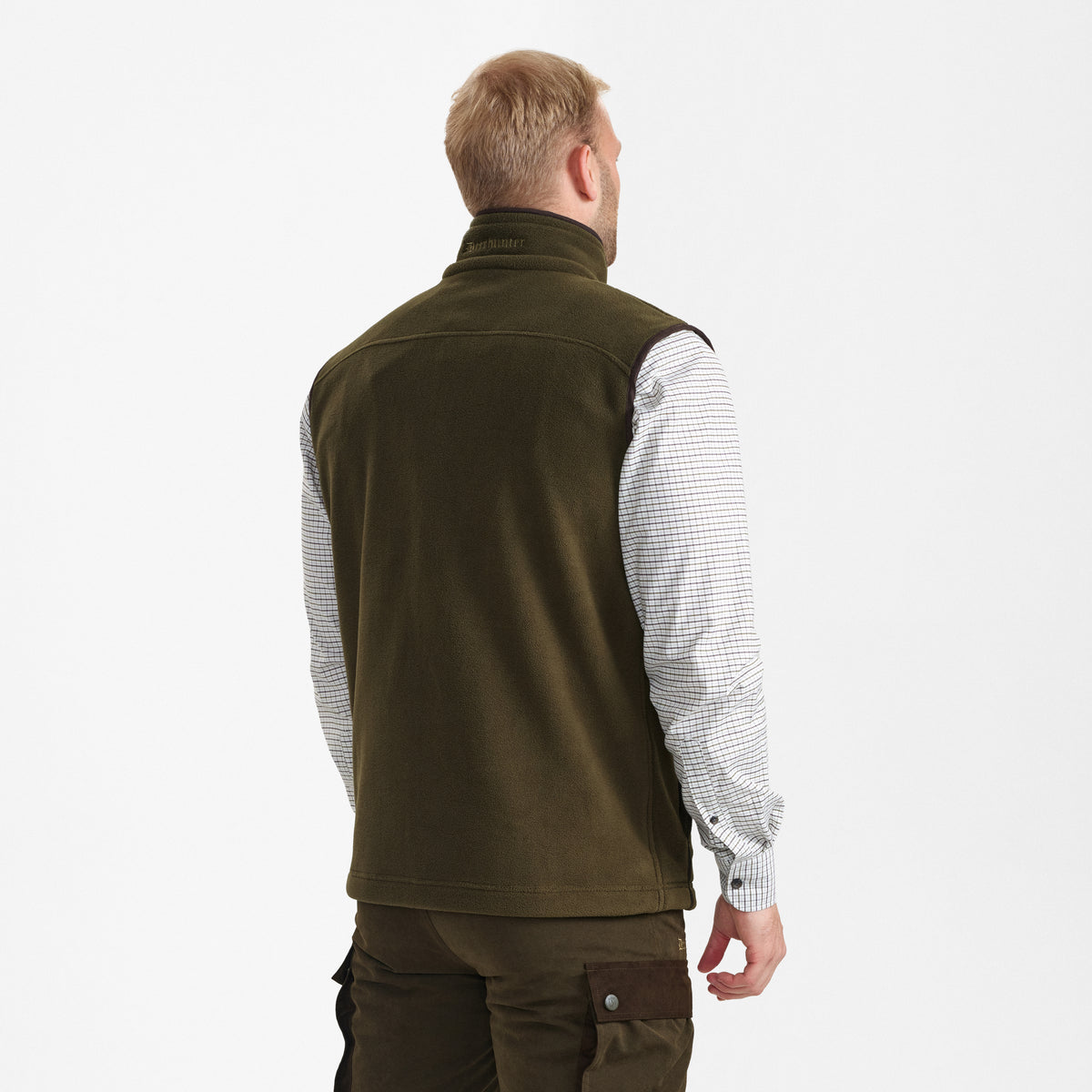 Deerhunter EAGLE Fleece waistcoat In Tarmac Green