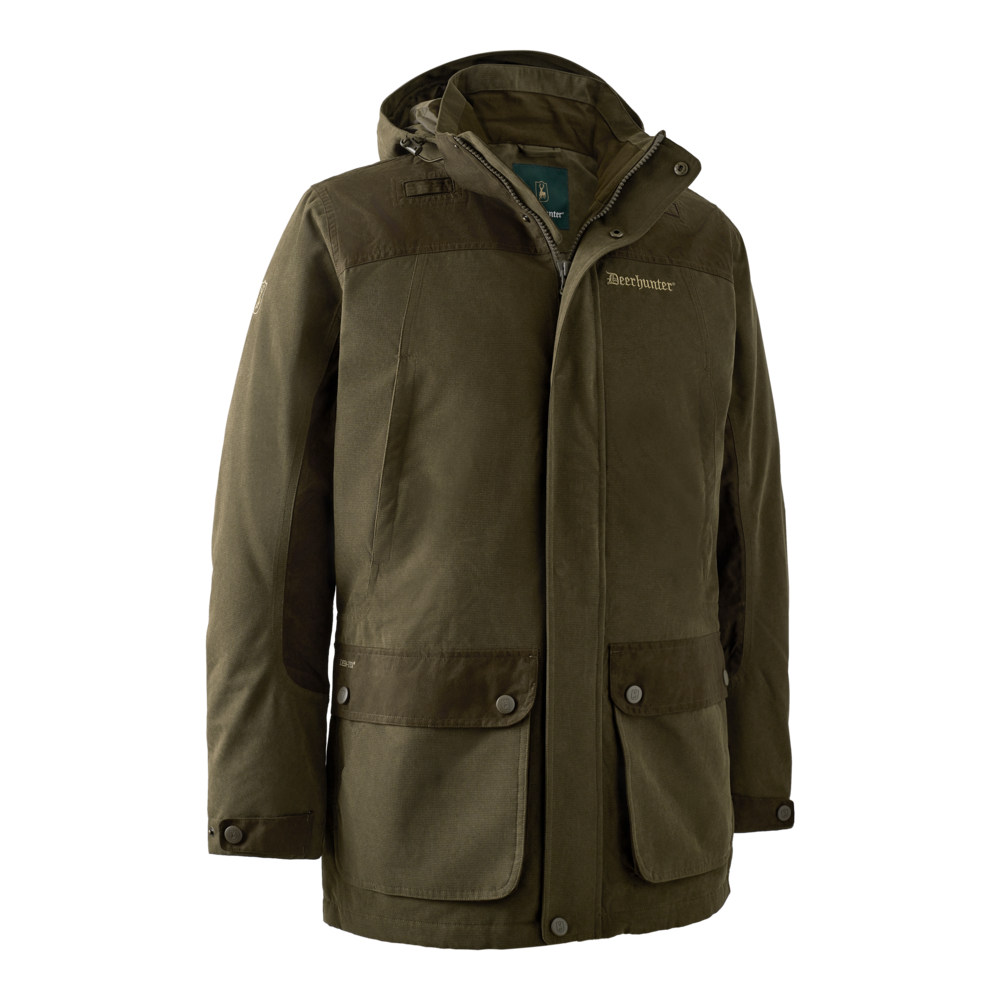 Deerhunter Eagle Jacket In Tarmac Green