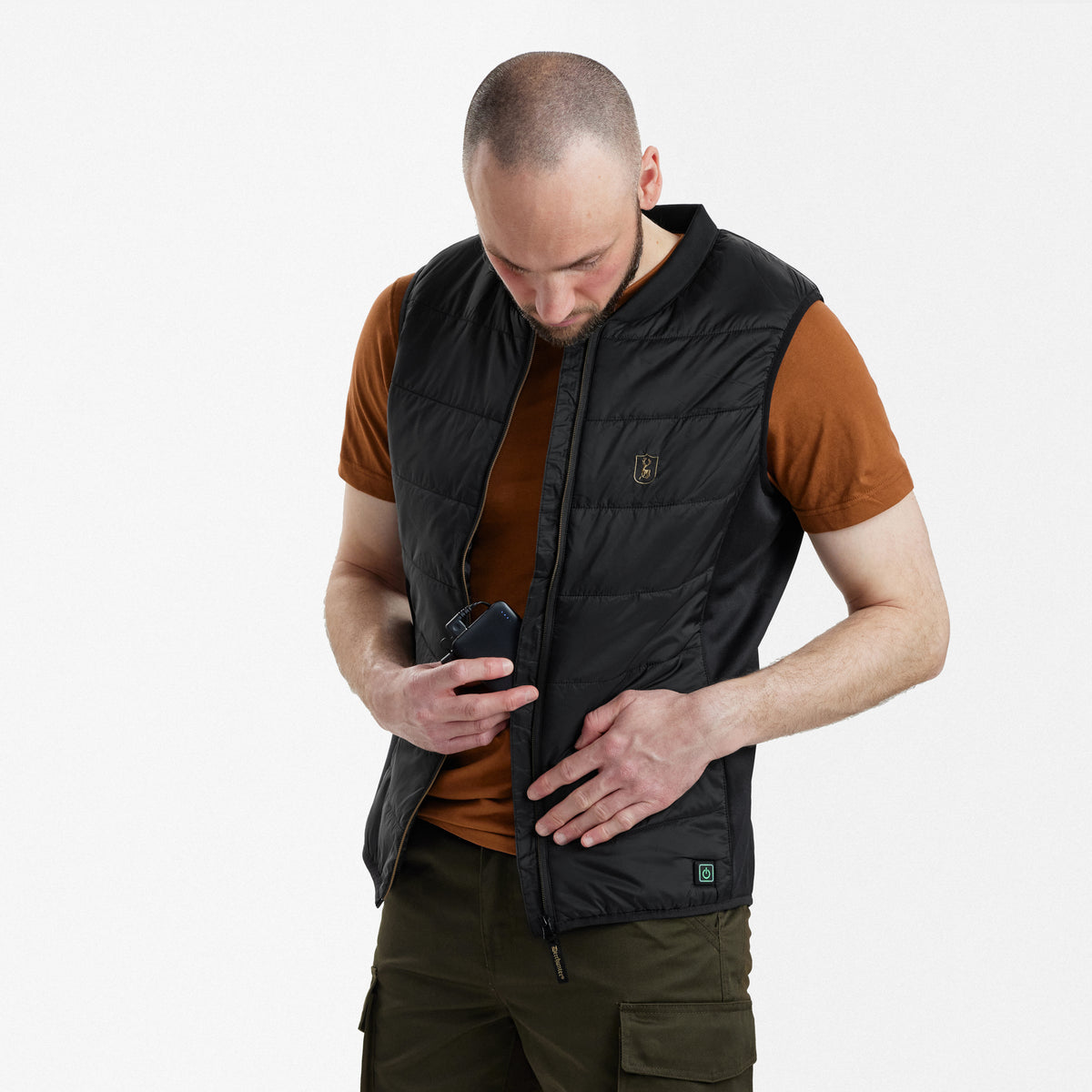 Deerhunter Heat Inner Waistcoat in black