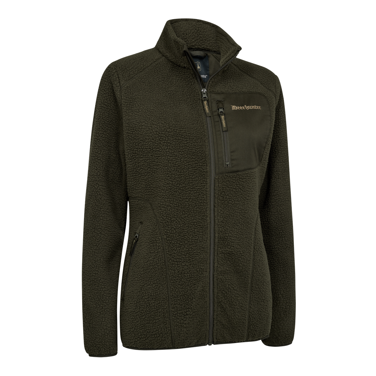 Deerhunter Lady Atlas Fleece Jacket In Forest Green