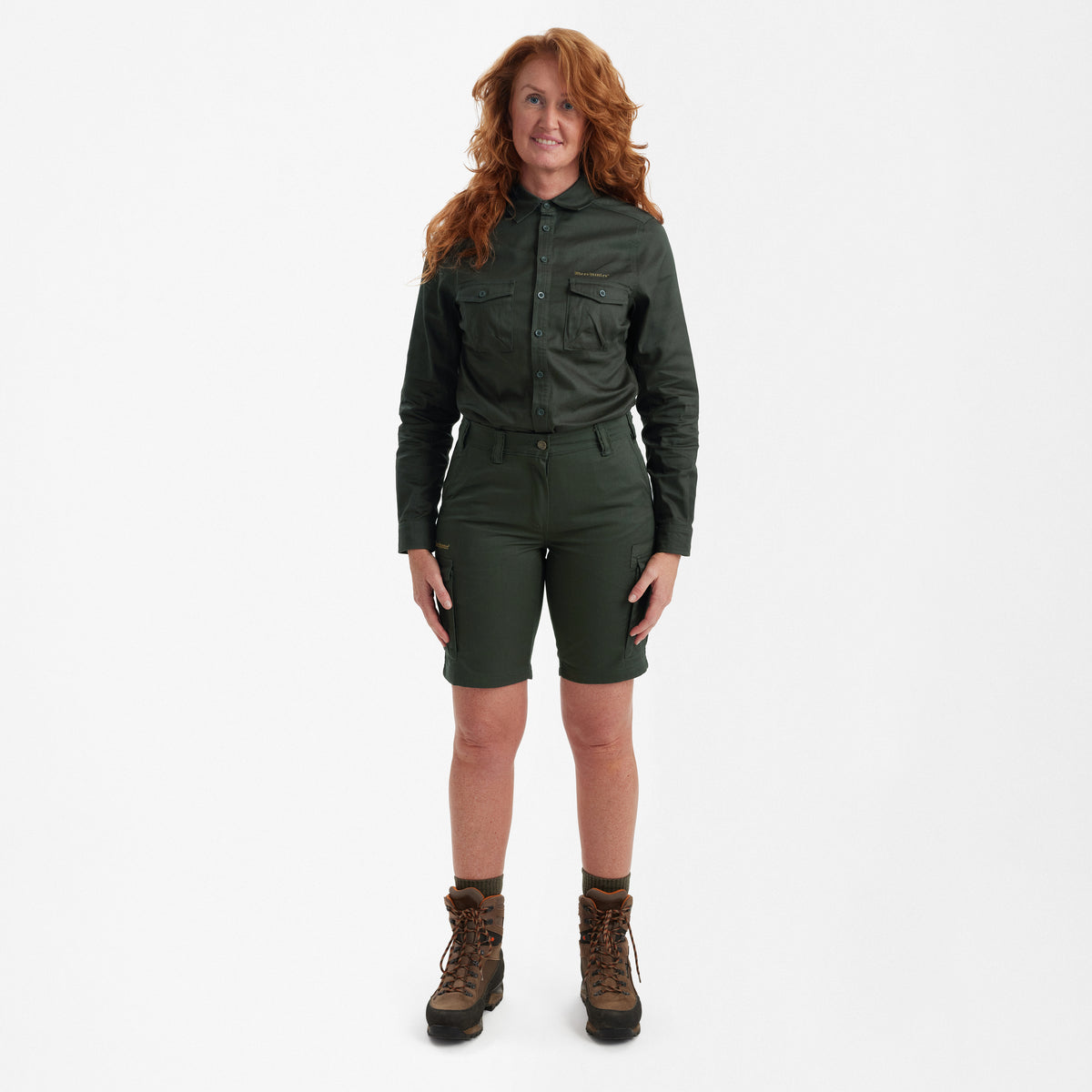 Deerhunter Lady Atlas Shorts In Timber