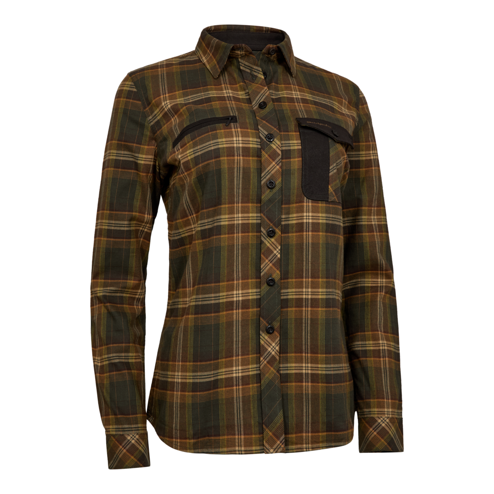 Deerhunter Lady Blair Shirt In Green Check