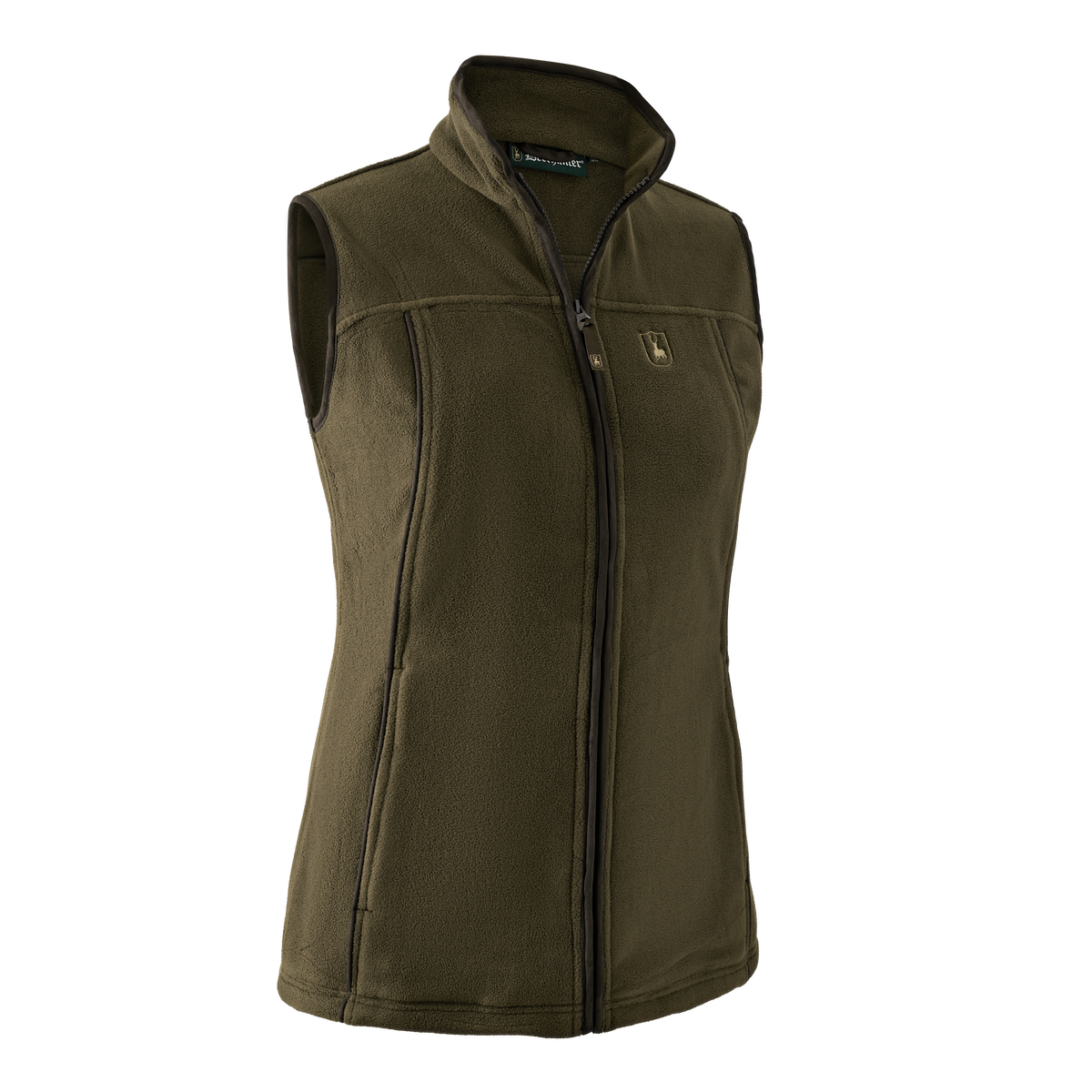 Deerhunter Lady Eagle Fleece Waistcoat in Tarmac Green
