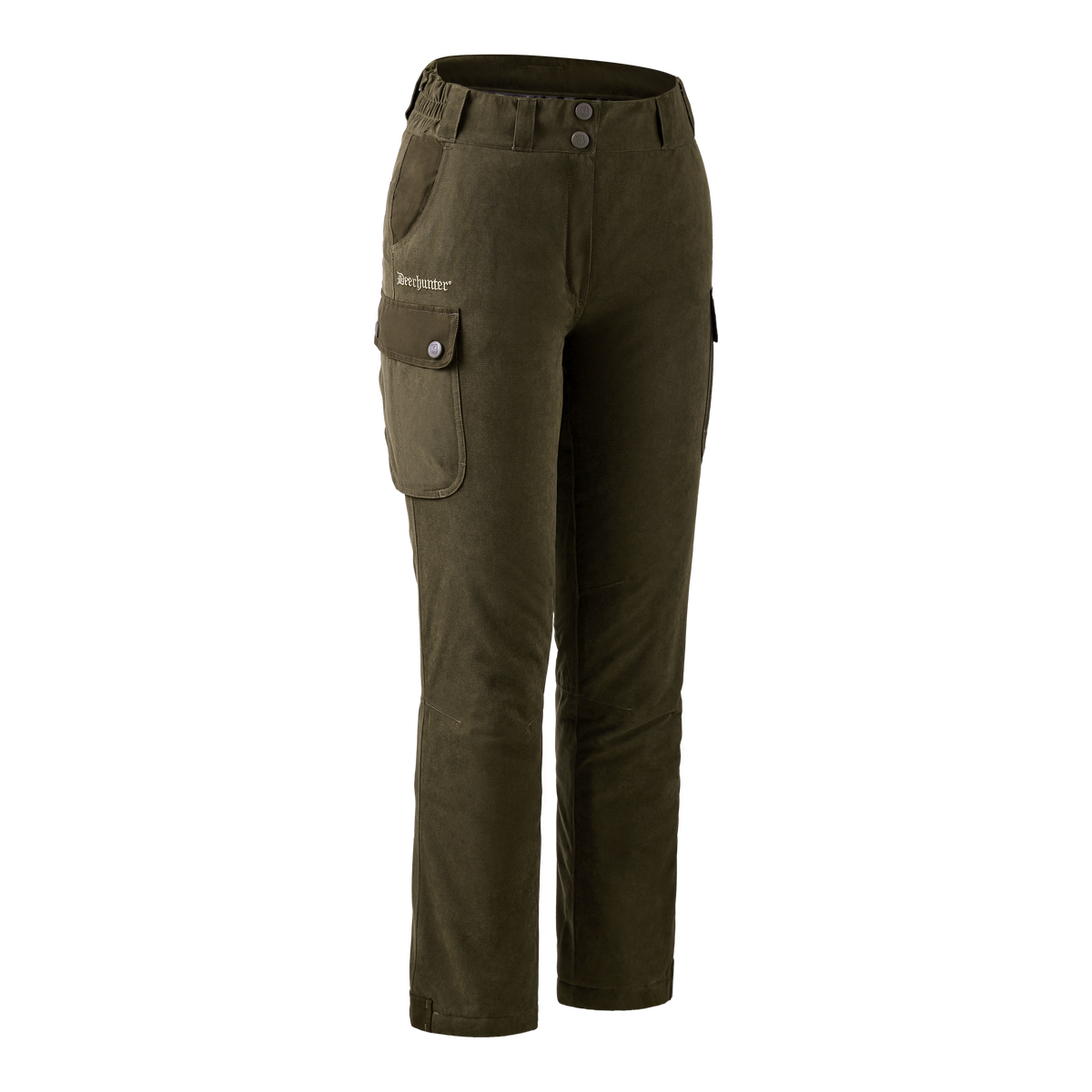 Deerhunter Lady Eagle Winter Trousers In Tarmac Green