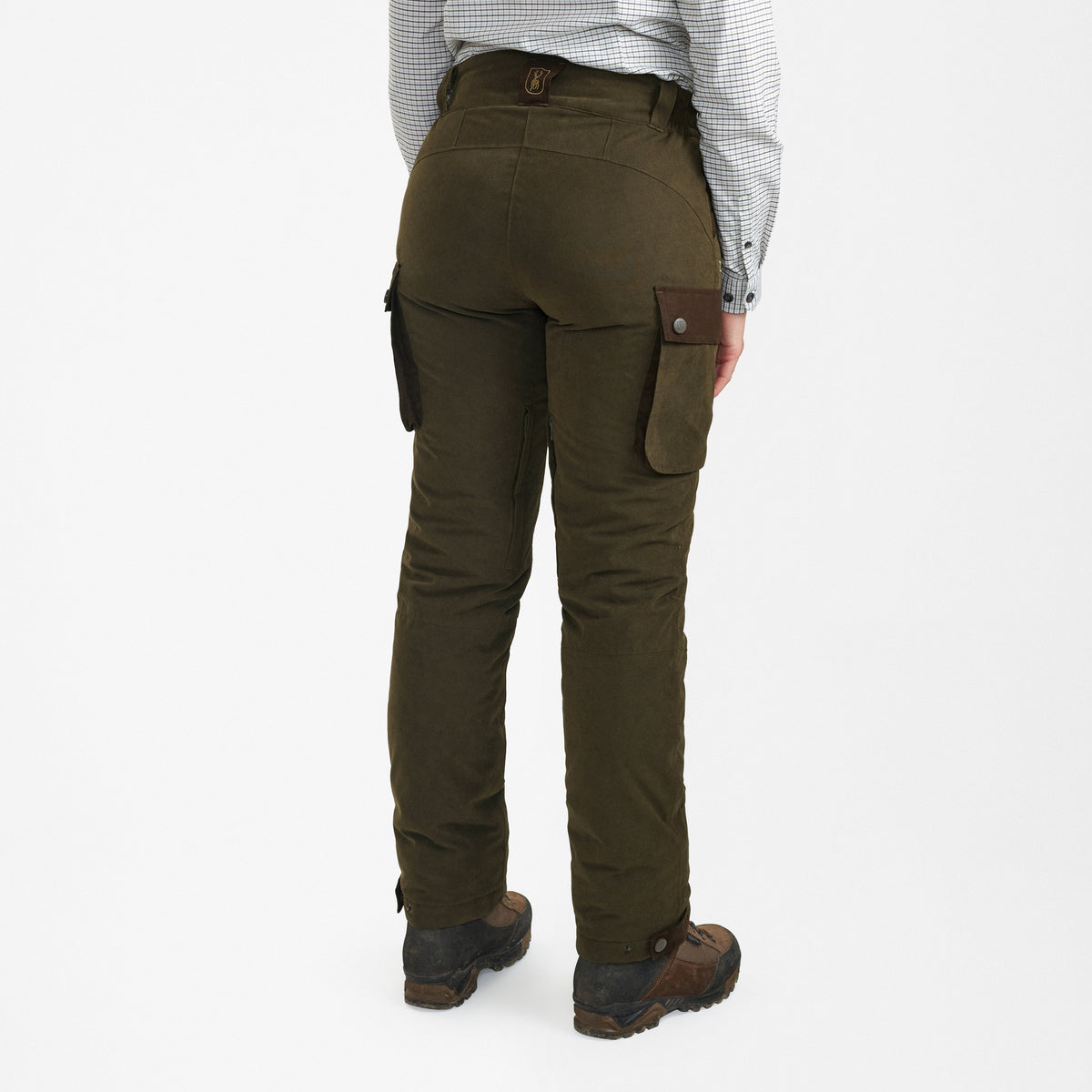 Deerhunter Lady Eagle Winter Trousers In Tarmac Green