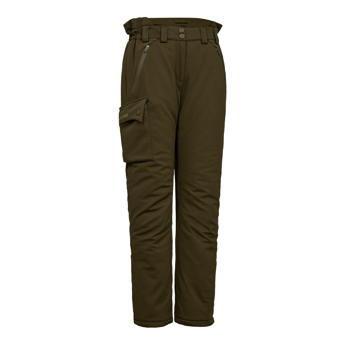 Deerhunter Lady Muflon Pro Winter Trousers In Art Green