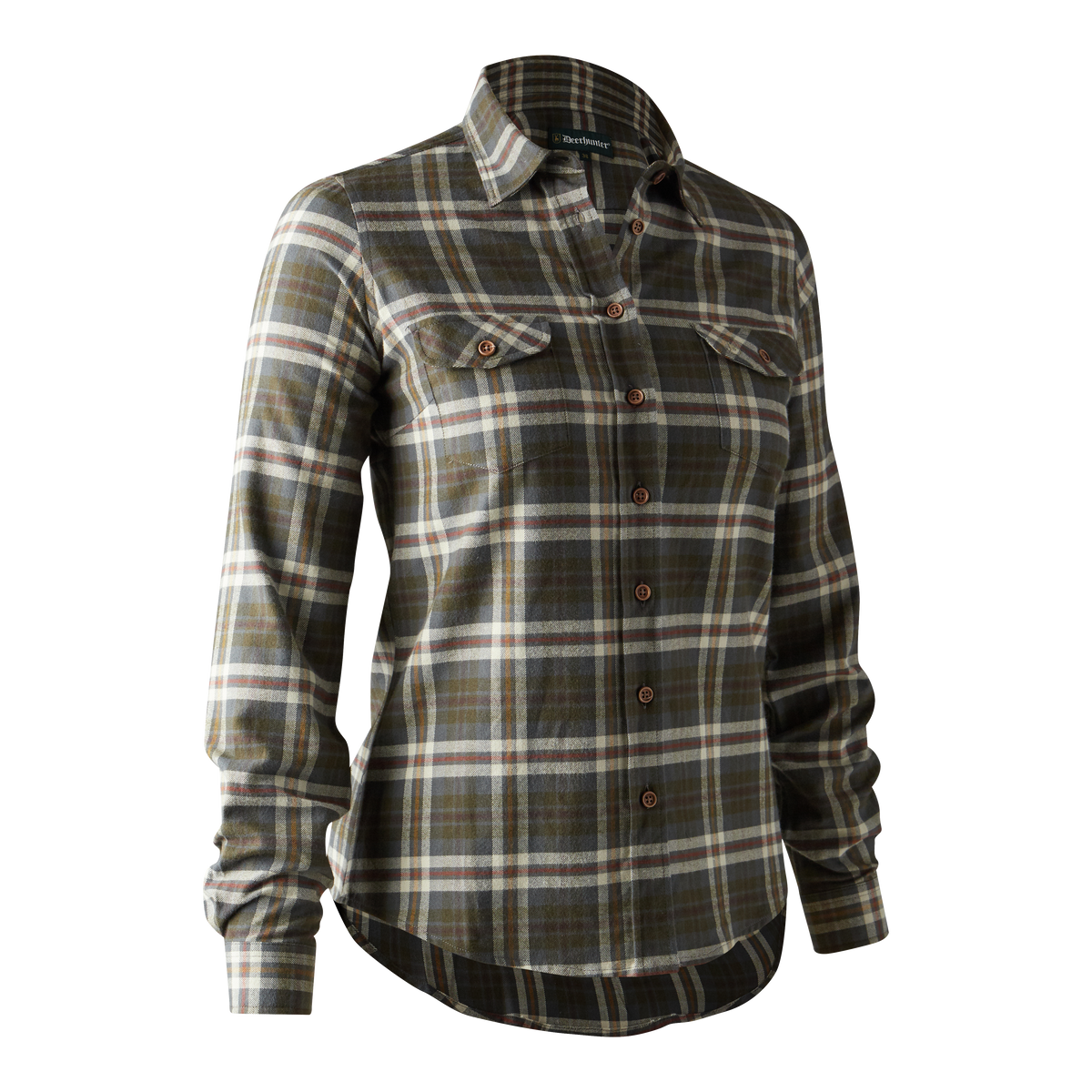 Deerhunter Lady Ruby Shirt In Yellow Check