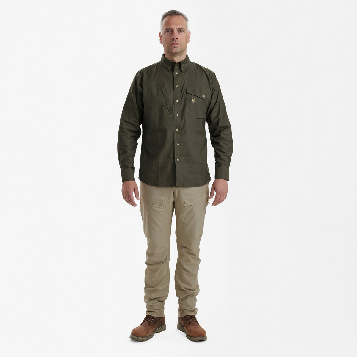 Deerhunter MATOBO Shirt In Forest Green