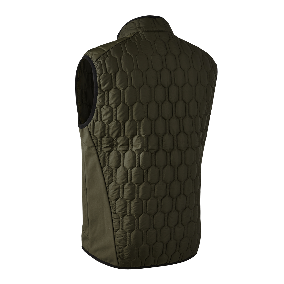 Deerhunter Mossdale Quilted Waistcoat In Forest Green