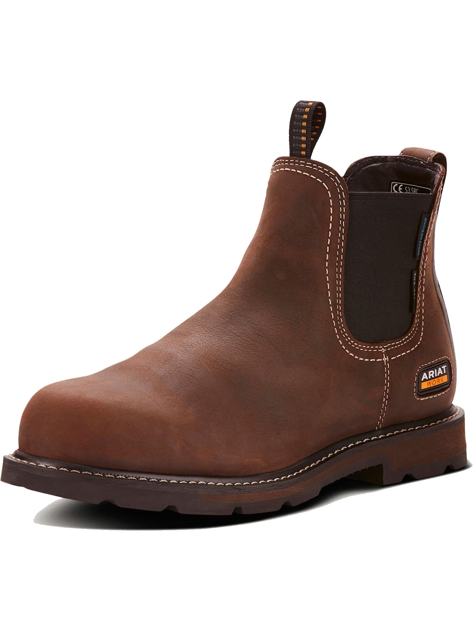 Ariat Groundbreaker Waterproof Work Safety Boot Chelsea / Dealer boot