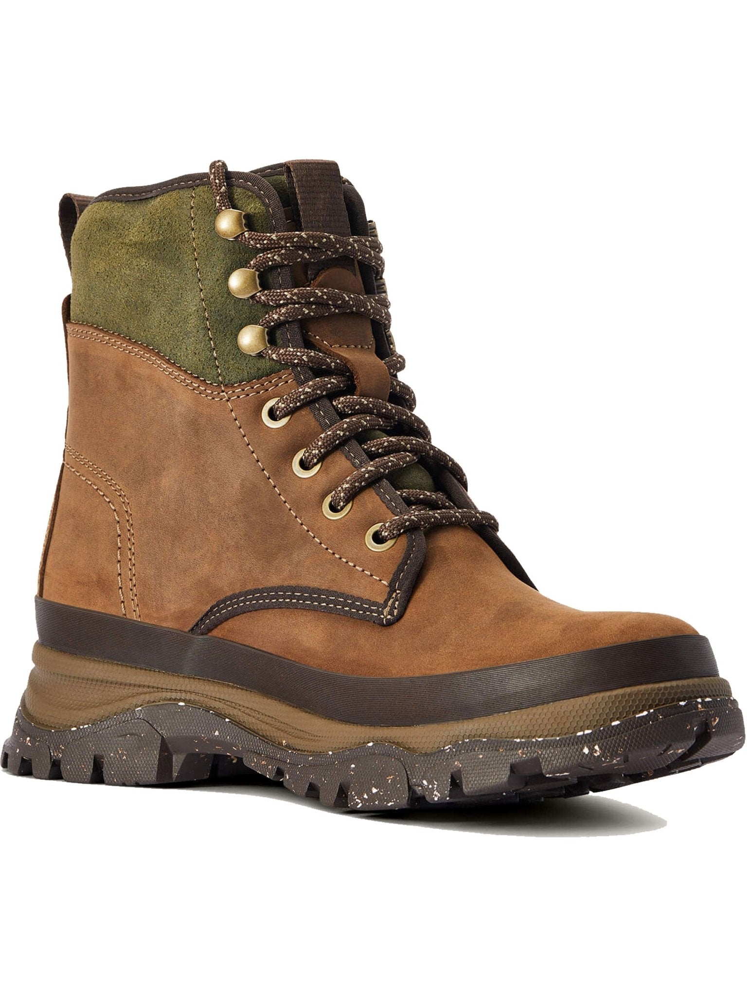 Ariat Moresby Waterproof Boot Ladies Country Lace up Leather Boot / Womens