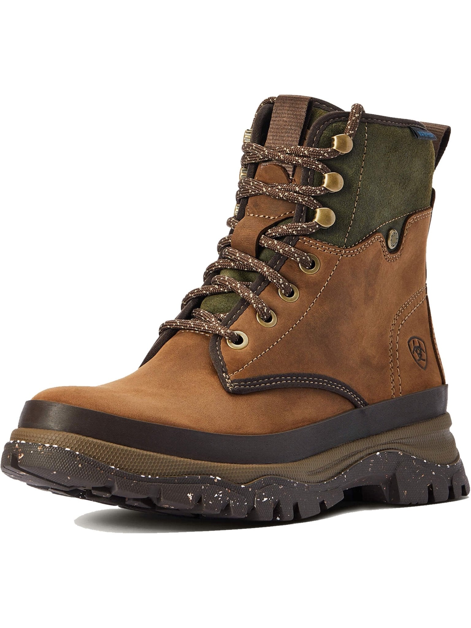 Ariat Moresby Waterproof Boot Ladies Country Lace up Leather Boot / Womens