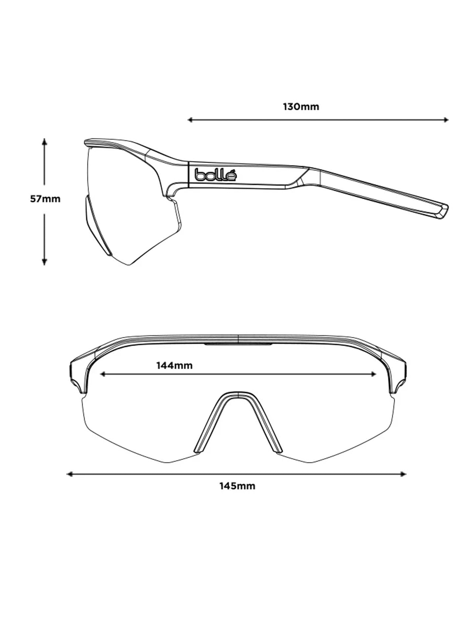 Bolle - LIGHTSHIFTER XL Sunglasses Black Frost - Phantom Brown Red 1 Photochromic
