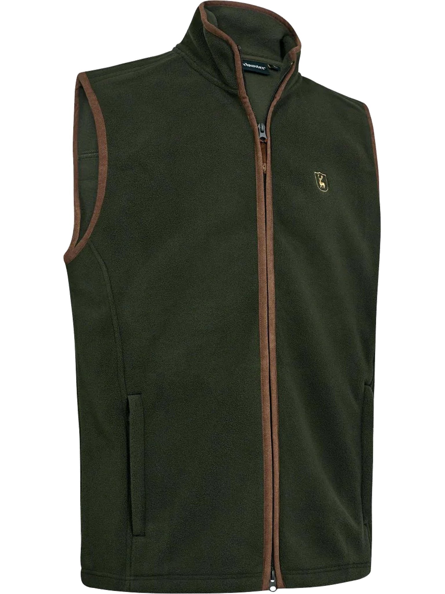 Deerhunter - Cumbria Fleece Mens Gilet - mans bodywarmer / Waistcoat with pockets Deerhunter
