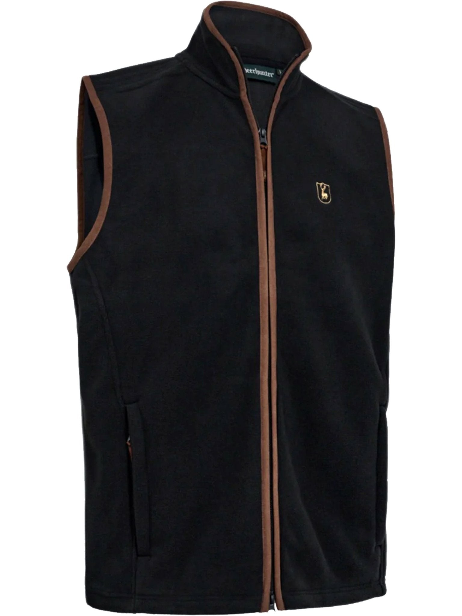 Deerhunter - Cumbria Fleece Mens Gilet - mans bodywarmer / Waistcoat with pockets Deerhunter