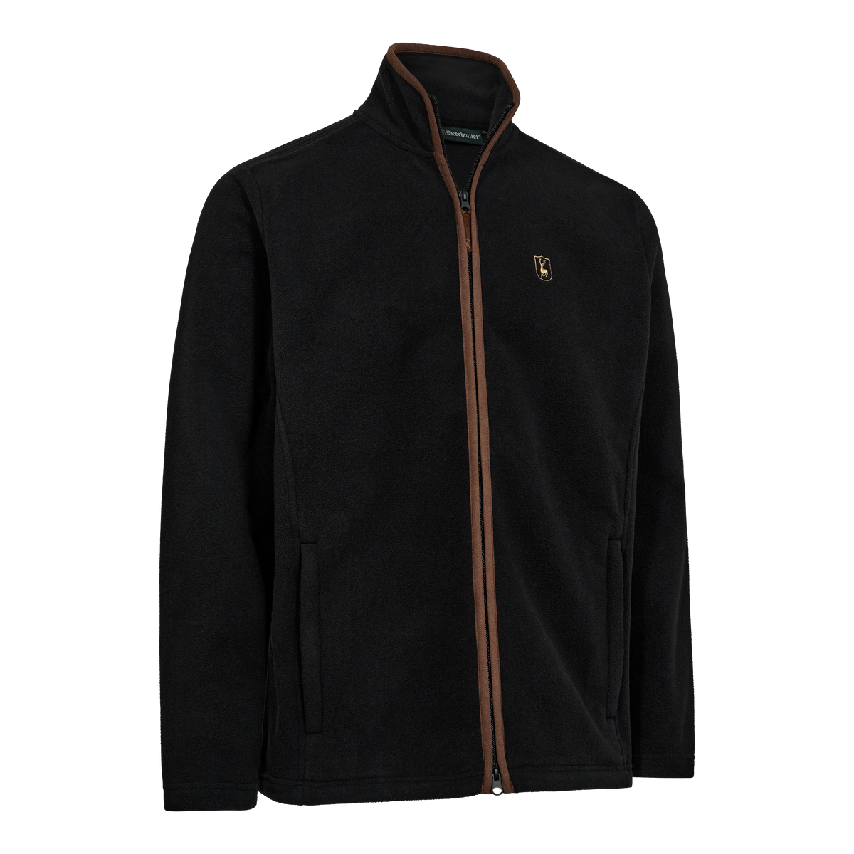 deerhunter cumbria fleece jacket in Anthracite Grey