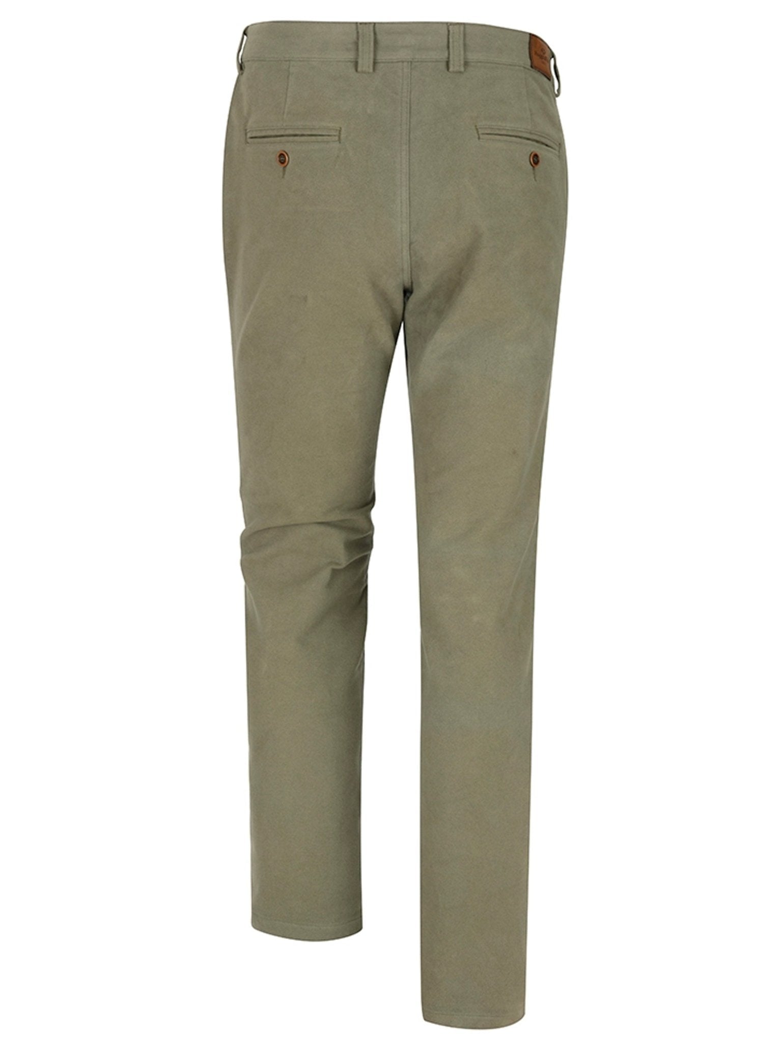 Hoggs of Fife - Moleskin Trousers Mens / country woven Cotton casual Trousers - Monarch II