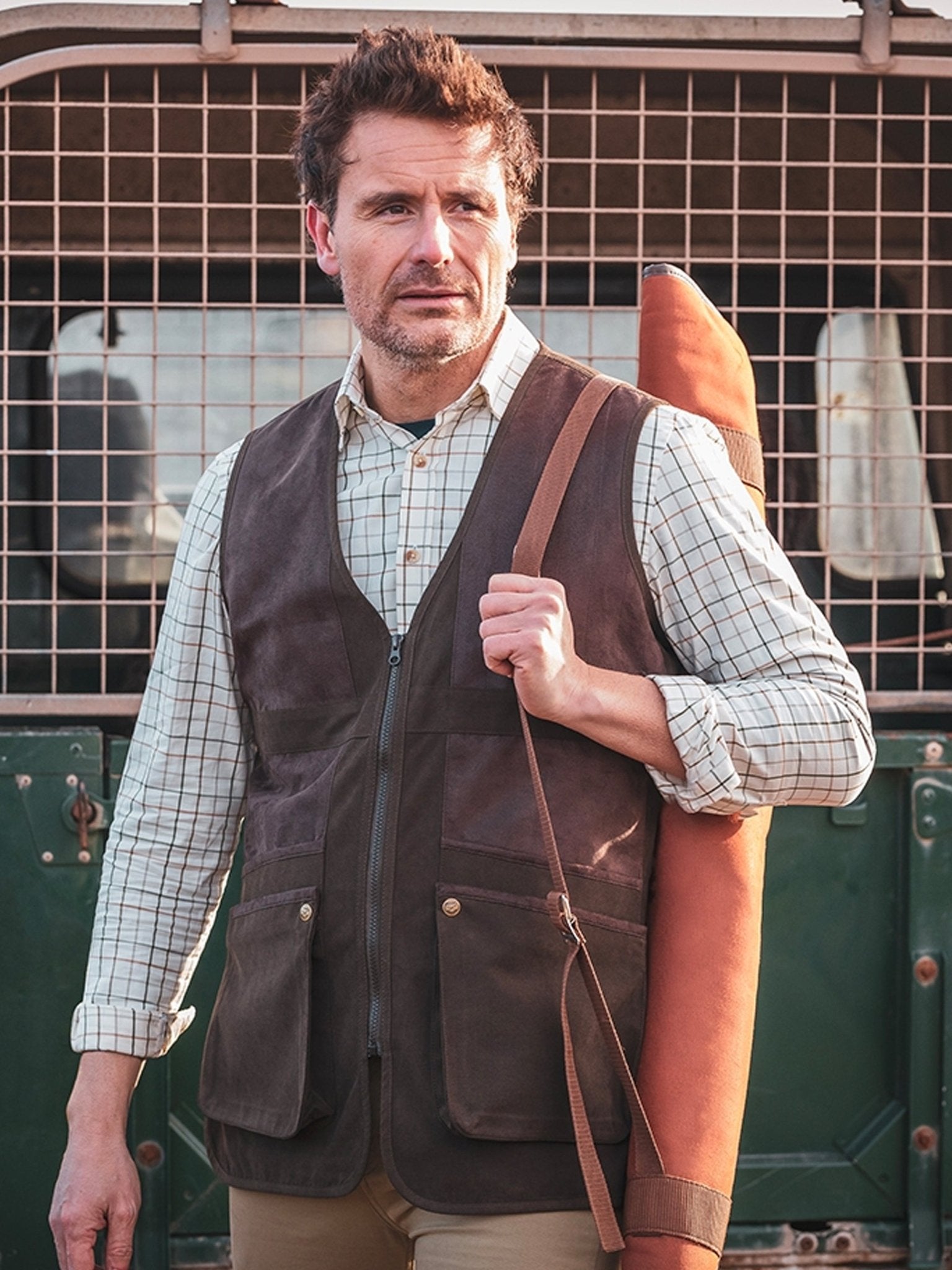 Hoggs of Fife - Struther Shooting Vest / shooting Waistcoat