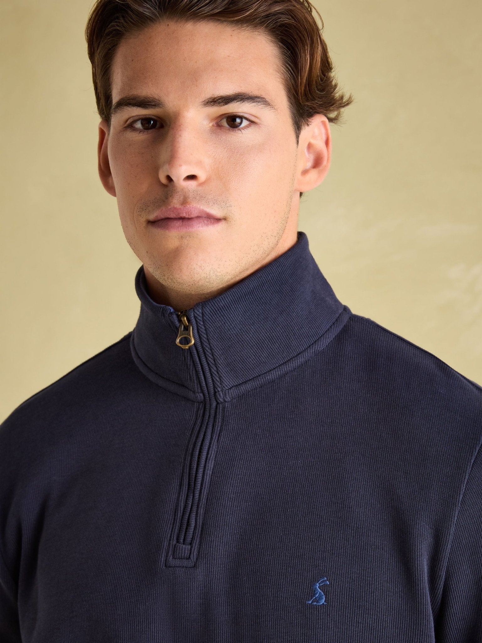 Joules - Joules Alistair 1/4 Zip Mens Sweatshirt - 1/4 Zip / Pullover - 100% Cotton