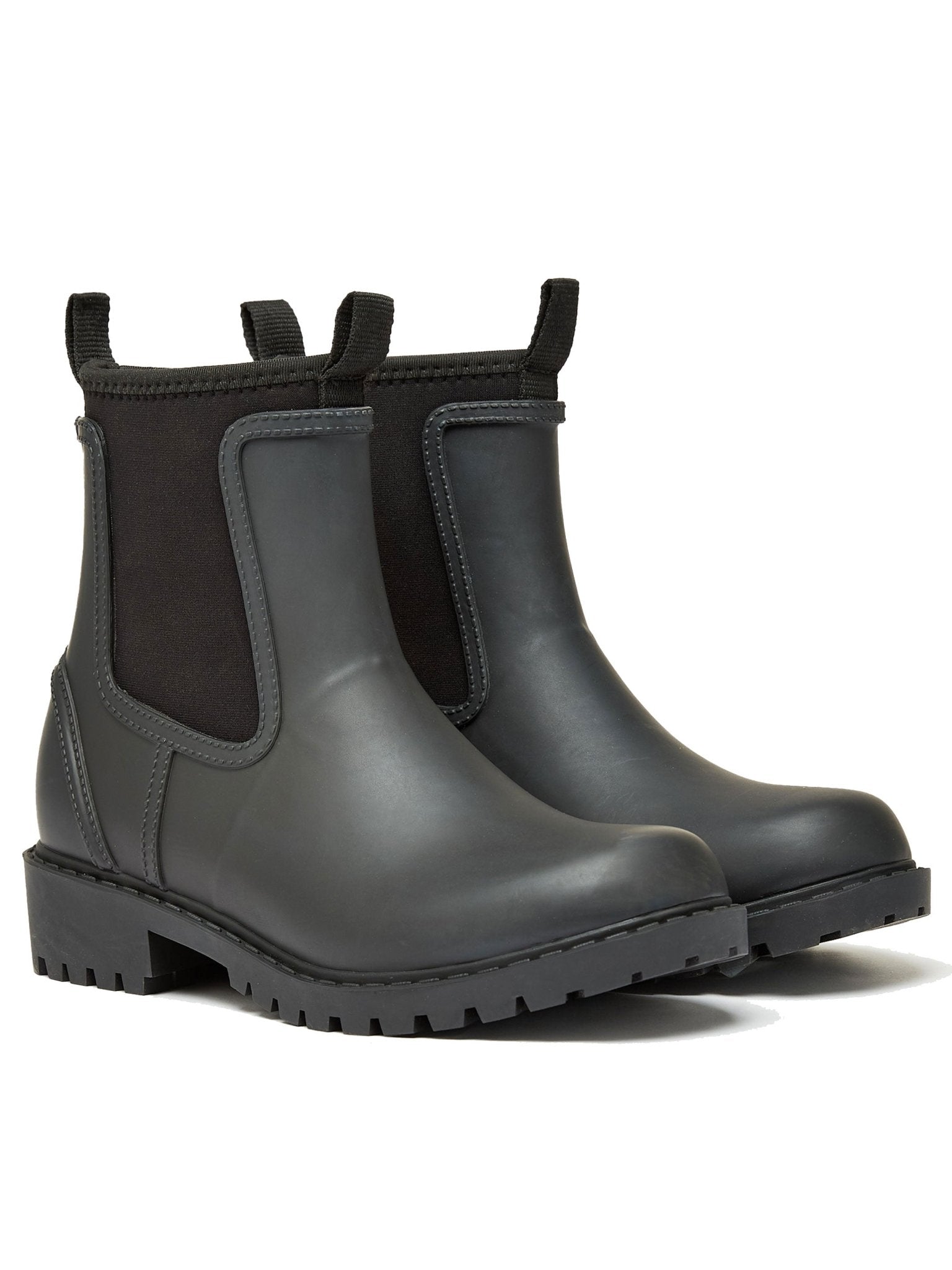 Joules - Joules Oakfield Short Neoprene Lined Waterproof Wellies / Wellington Boots