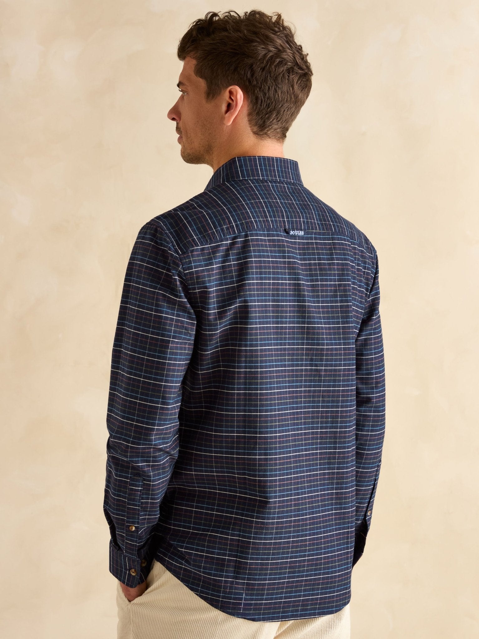 Joules - Joules Welford Mens Shirt - Cotton Long Sleeve Check Shirt