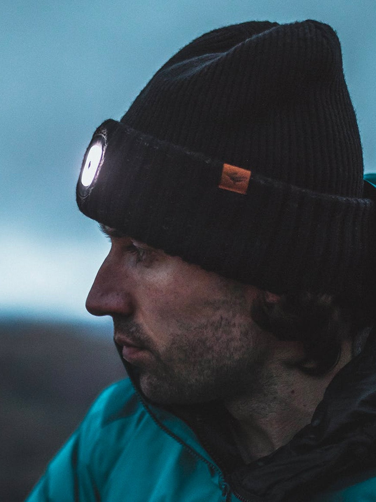 Sealskinz - LED Waterproof & Windproof Beanie Hat / Cold Weather Roll Cuff - Heydon