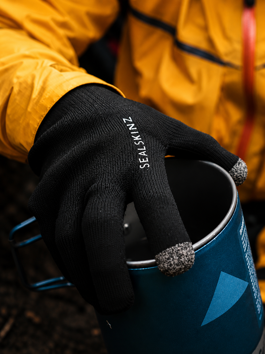 SealSkinz - Waterproof Gloves all weather Ultra Grip knit Grip Glove