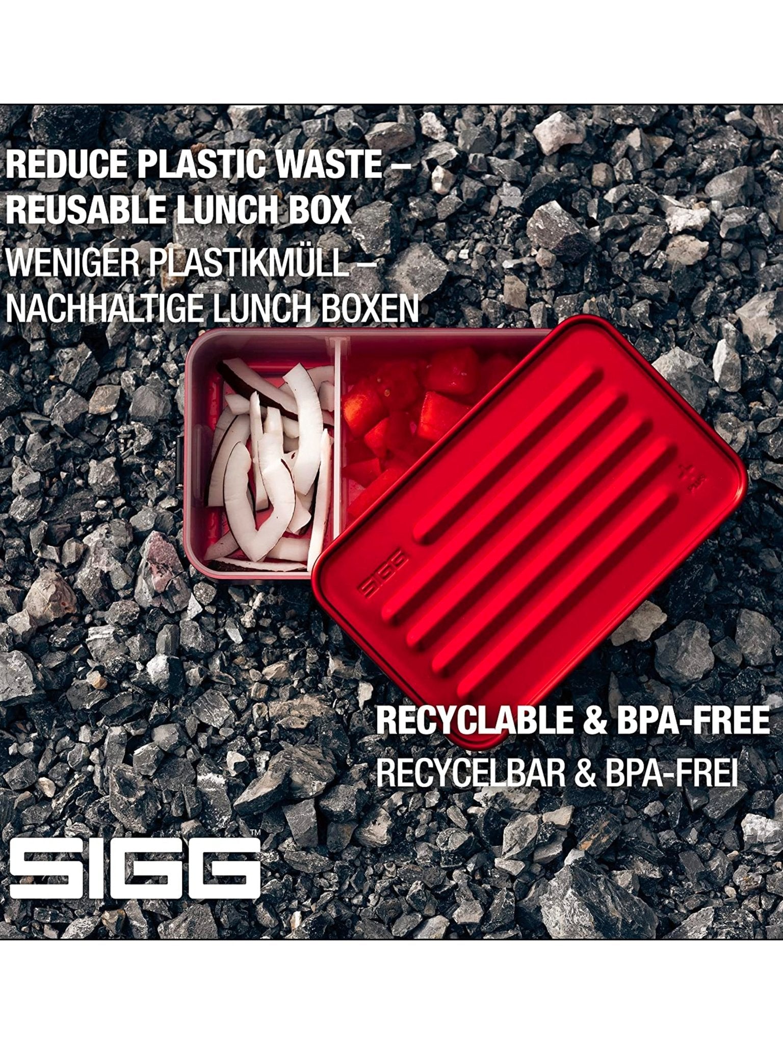 SIGG - Premium Lunch box Plus Featherlight / Lunchbox Sigg metal lunchbox