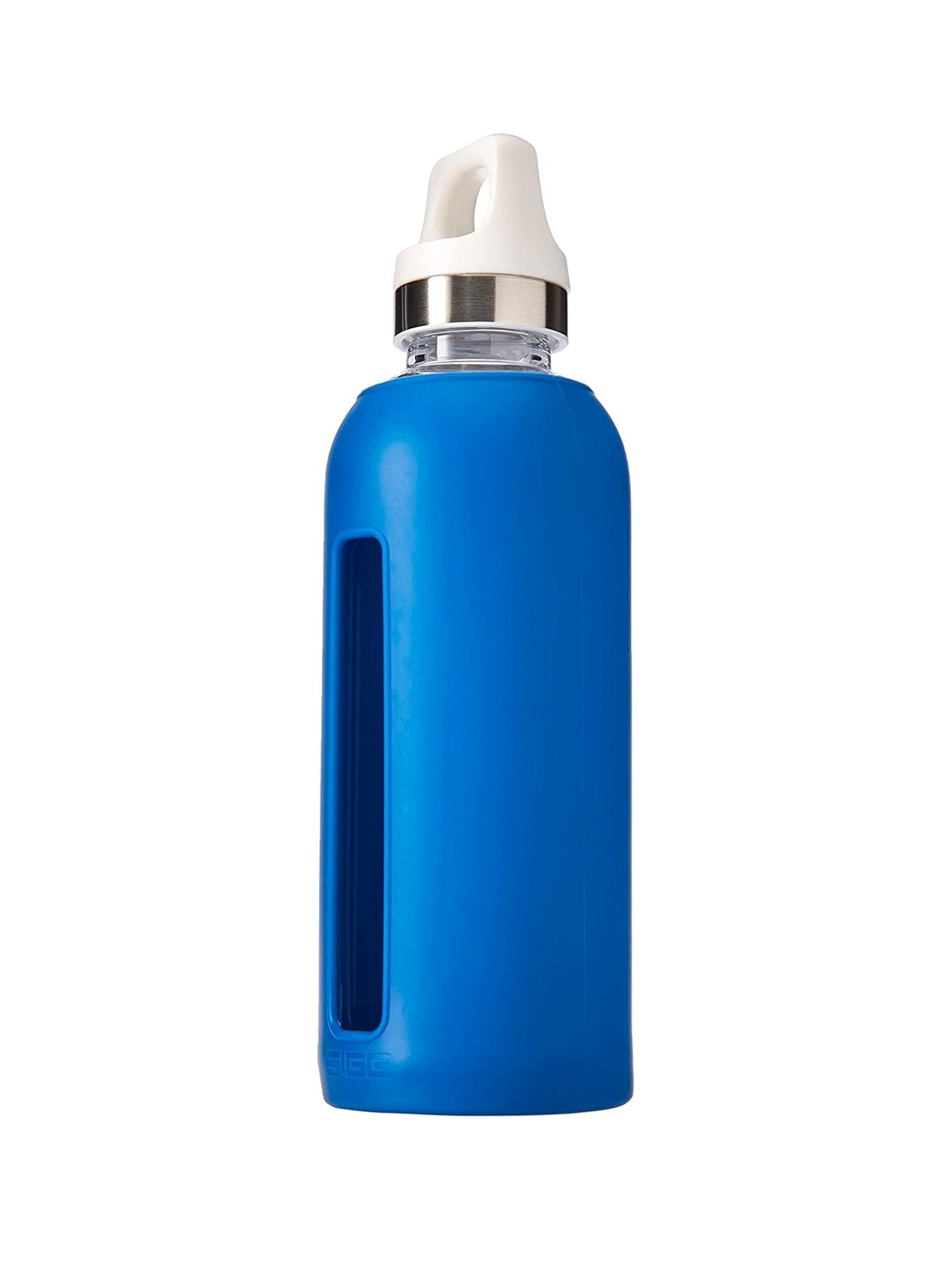SIGG - Star Water Bottle, Leak - Proof Glass Bottle, Heat - Resistant with Silicone Case