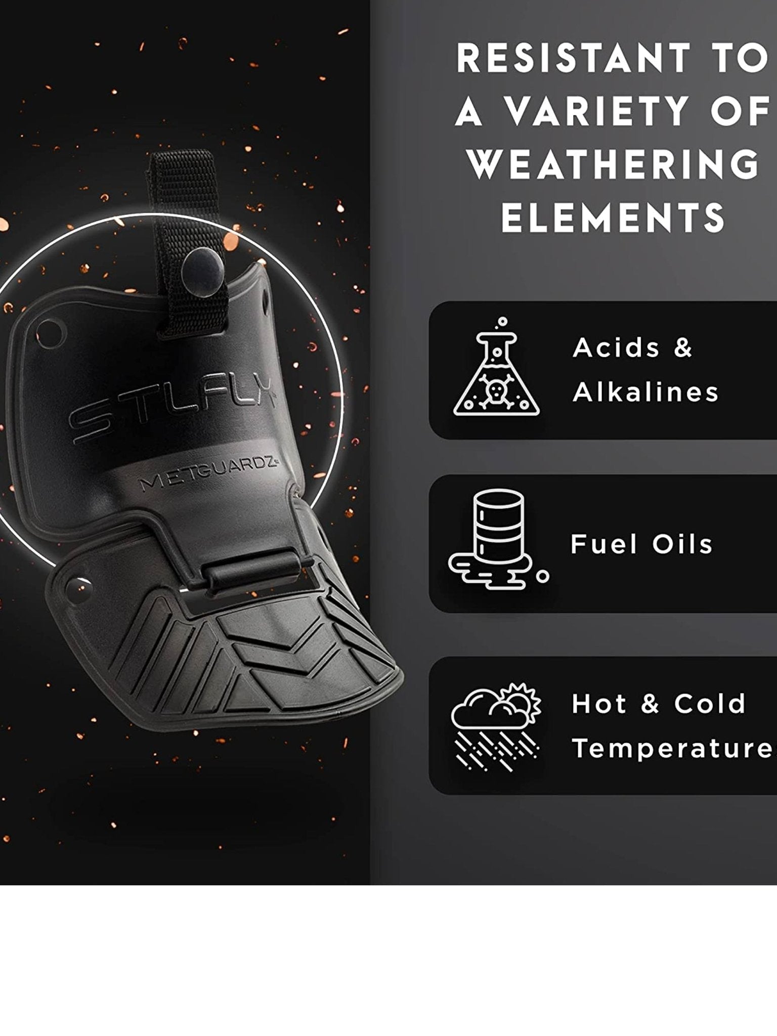 Steel Flex – MetGUARDZ Steel Flex Unisex ProtectMet Met Guards - shoe guard & Shoe & Boot Guards